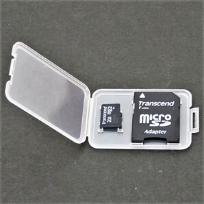 トランセンド Transcend 2GB microSDカード 8枚 変換アダプタ付き ケース付き フォーマット済み 動作確認済み マイクロSDカードの画像2
