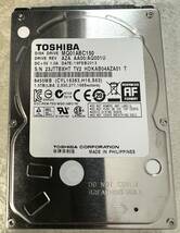 ☆TOSHIBA MQ01ABC150 2.5インチ HDD 1.5TB 　SATA 動作確認済み。　お得！_画像1