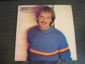 AOR/CCM　US盤　DAVE　POPE/IT　ONLY　GOES　TO　SHOW　