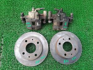  Subaru Pleo RA1 original front brake calipers left right disk rotor brake rotor left right set 