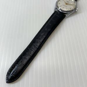 ORIS オリス 腕時計 手巻き アナログ 3針 SS レザーベルト 17石 7079 動作品 稼動品の画像7