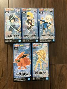 ●未開封品● NARUTO ナルトNARUTOP99 ワールドコレクタブルフィギュア vol.5 全５種セット　　ワーコレ