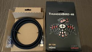 ①新品 audioquest ThunderBird48 HDMIケーブル 2.0m オーディオクエスト 元箱付