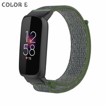 Fitbit Luxe 対応 交換バンドフィットビット ナイロン ベルト フィットビット ラックス 交換ベルト フィットビット バンド COLOR C_画像6