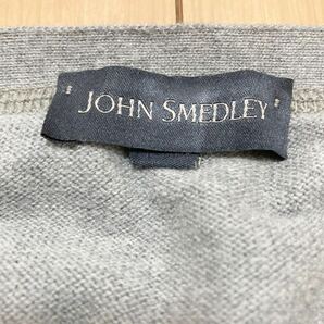 ジョンスメドレー JOHN SMEDLEY V neck cardigan カーディガン シーアイランドコットン100％ 海島綿 イギリス製の画像2