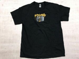 go!go!vanillas ゴーゴーバニラズ ROAD TO AMAZING BUDOKAN TOUR 2020 日本武道館 ロックT バンドT 半袖Tシャツ カットソー メンズ L 黒