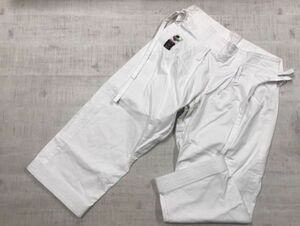 WKF APPROVED Tokai . спорт боевые искусства каратэ KARATE дорога надеты дорога место брюки низ мужской хлопок 60% полиэстер 40% белый 
