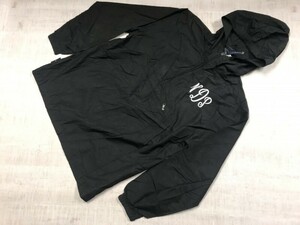 CHARLES RIVER APPAREL チャールズリバー オールド US古着 ハーフジップ アノラック パーカー ジャケット ポリエステル100% キッズ XL 黒