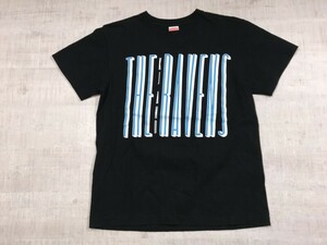 THE RAVENS ザ・レイブンズ Kj PABLO 武史 渡辺シュンスケ 櫻井誠 邦楽ロック ツアー グッズ 半袖Tシャツ メンズ バックプリント有 S 黒