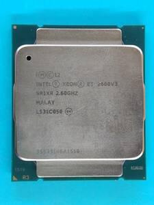 Intel Xeon E5-2660V3 operation not yet verification * operation goods from pulling out taking .15190060305