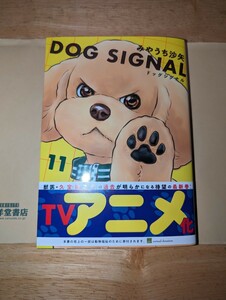 ドッグシグナル　DOG SIGNAL 11巻　みやうち沙矢　KADOKAWA