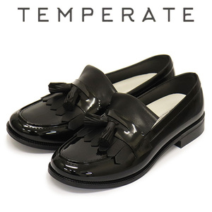 TEMPERATE (テンパレイト) VICTOR レインシューズ BLACK TMP024 40-約25.0cm