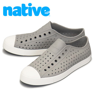 native shoes (ネイティブシューズ) 11100100 JEFFERSON ジェファーソン シューズ 1501 PIGEON GREY/SELL WHITE NV002 6-約24.0cm