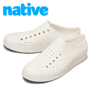native shoes (ネイティブシューズ) 11100100 JEFFERSON ジェファーソン シューズ 1999 SELL WHITE/SELL WHITE NV003 5-約23.0cm