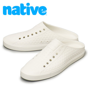 native shoes (ネイティブシューズ) 11113000 JEFFERSON CLOG ジェファーソン シューズ 1999 SHELL WHITE/ SHELL WHITE NV007 6-約24.0cm