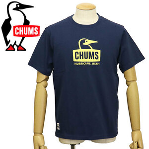 CHUMS (チャムス) CH01-2278 Booby Face T-Shirt ブービーフェイスTシャツ CMS150 N015NavyxYellow S