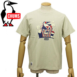 CHUMS (チャムス) CH01-2349 Booby Theater T-Shirt ブービーシアターTシャツ CMS152 G057Greige L