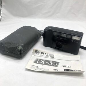 FUJI フジ フィルムカメラ コンパクトフィルムカメラ DL-80 動作未確認 ジャンク KN-TT32