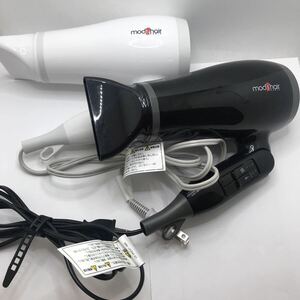 中古 2台まとめて セット ドライヤー mod'shear PARIS 黒20年製 白21年製 MHD-1244 動作確認済 本体のみ ヘアドライヤー YS JU9C