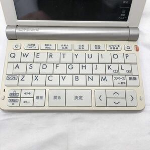 CASIO カシオ 電子辞書 EX-word XD-SR-7200 ホワイト 動作確認済み 中古 YS HG5Cの画像3