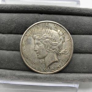 アメリカ 1ドル銀貨　1925年　リバティコイン　イーグル硬貨　中古　YS I40M