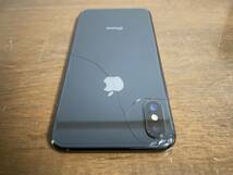 iPhoneX 256GB スペースグレイ ドコモ 残債なし 背面割れ iOS15.3 Docomo アイフォン iPhone 灰 黒 ブラック MQC12J/A DOCOMO_画像8