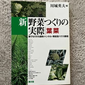 新野菜つくりの実際　誰でもできる露地・トンネル・無加温ハウス栽培　葉菜 川城英夫／編