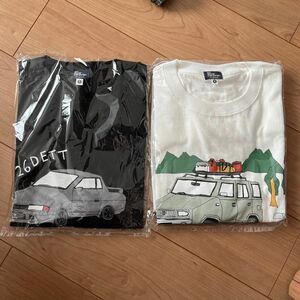 日産　Tシャツ　ラシーンとGT-R32 