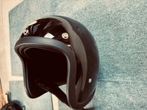 ジェットヘルメット500-tx 使用少中古 ブラック　小さめ表記XL_画像7