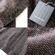 dp451●ZEGNA●エルメネジルドゼニア●シルクリネン混●シングルブレストジャケット●本切羽●48_画像9