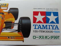 ★ TAMIYA　1/20　ロータス ホンダ 99T　LOTUS HONDA 99T　新品　★_画像9