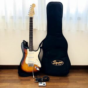 * Squier by Fender BULLET STRAT スクエア フェンダー エレキギター 【カバーバッグ/チューナー/コード付き】