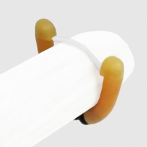 仮性包茎リング クマッキーNeo 1個 アイボリー 日本製の包茎矯正器具/早漏・精力グッズ/製品保証付 (紛失防止ストラップ無し)_画像3