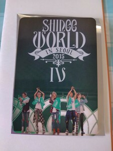 MY SHINee WORLD　前売特典　日本限定オリジナルトレカ　ムビチケなし　