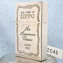 1円～ zippo 美品 ORIGINAL 1932 REPLICAビンテージ レプリカ アメリカンクラシック シルバー SILVER color ジッポー オイルライター ZC45_画像1