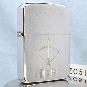 1円～ zippo 美品 HOPE 1941レプリカ HP刻印 ４バレル 日本たばこ産業 REPLICA ジッポー シルバー SILVER color オイルライター USA ZC51