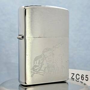 1000円～ zippo 美品 How to keep a flame burning 06年製 ジッポー オイルライター USA ZC65