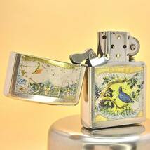 1000円～ zippo 美品 History of JT Printing Business 日本たばこ産業 04年製 シルバー SILVER color ジッポー オイルライター USA ZC84_画像5