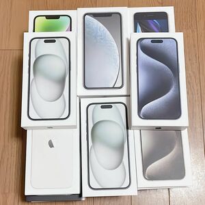 iPhone15など空箱 28箱セット