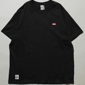 CHUMS×FREAK'S STORE/チャムス 別注 ブービーフェイス バックプリント クルーネックTシャツ L黒の画像3