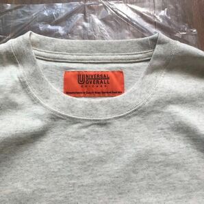 UNIVERSAL OVERALL ポケットロングスリーブTシャツ「POCKET LONG SLEEVE」 L オートミールの画像4