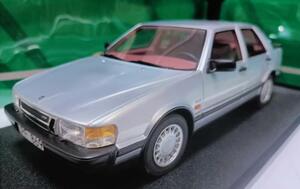 Cult 1/18 サーブ Saab 9000 Turbo 1985 銀