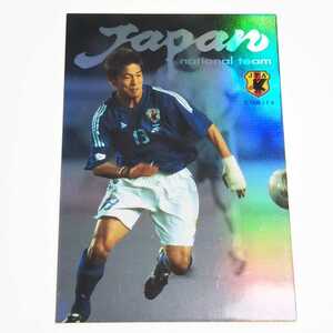 カルビー サッカー 日本代表2002 柳沢敦 メモリアルセット カード M-23