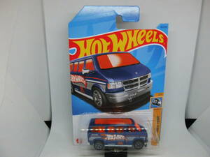 HOTWHEELS DODGE VAN ホットウィール ダッジ バン ブルー