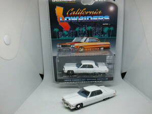 GREENLIGHT CALIFORNIA LOWRIDERS SERIES 3 1972 CADILLAC SEDAN DEVILLE カリフォルニアローライダー3 1972 キャデラック セダンデビル