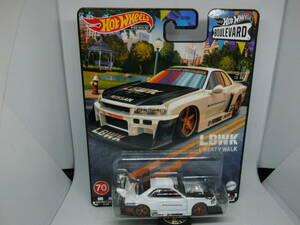 HOTWHEELS BOULEVARD #70 LB-ER34 NISSAN SKYLINE ホットウィール ブールバード LB-ER34 スーパーシルエット ニッサン スカイライン