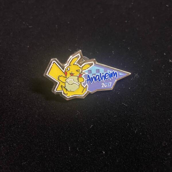 (海外限定)アナハイム 世界大会 ポケモン金属製 ピンバッジ