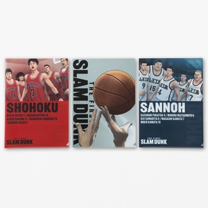 【新品未開封品】スラムダンク★THE FIRST SLAM DUNK A4クリアファイル　3枚セット