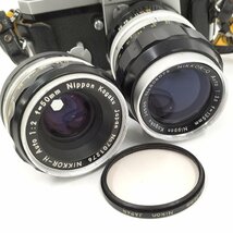 ●ニコン Nikon ニコンF 一眼レフ フィルムカメラ シルバー ボディ レンズ 中古 [ne]suw4_画像7