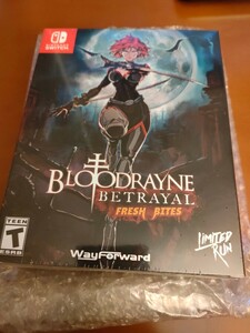 Nintendo Switch　BloodRayne Betrayal flesh bites 北米仕様　限定版　Limited run games ブラッドレイン　未開封